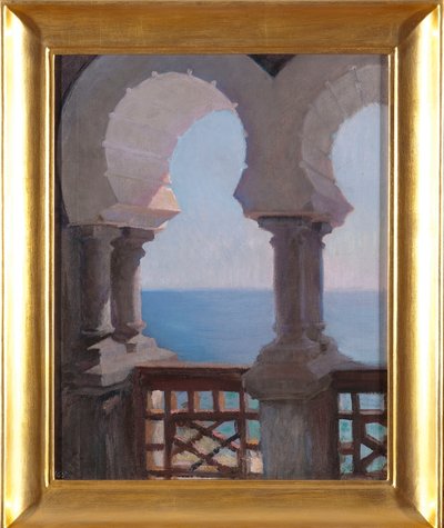 Balcon mauresque de la villa Bachczi-Dere à Yalta. D