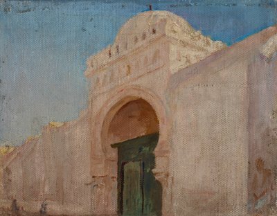 Kairouan (Entrée de la Mosquée du Barbier) - Jan Ciągliński