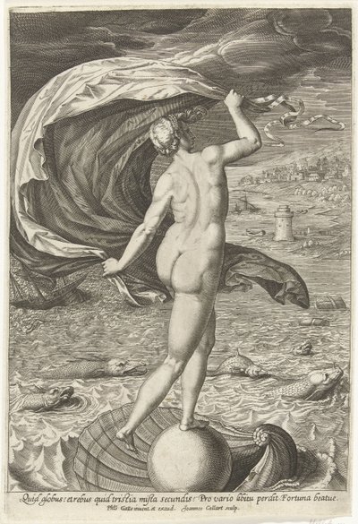 Fortune (Fortuna) - Jan Collaert (II)