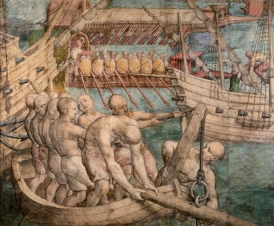 Galériens (détail) - Jan Cornelisz. Vermeyen