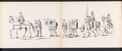 Mascarade des étudiants de Leyde, 1865 (plaque 6) - Jan Daniël Cornelis Carel Willem baron de Constant Rebecque