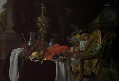 Nature morte : une scène de banquet, probablement vers 1640-41 - Jan Davidsz de Heem
