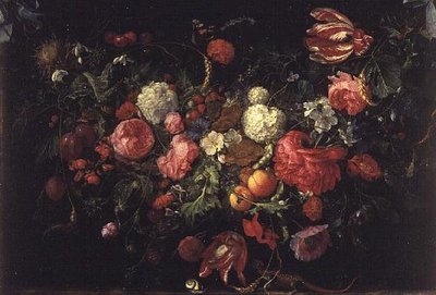 Nature morte de fleurs et de fruits - Jan Davidsz de Heem