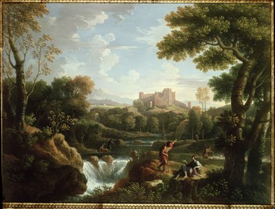 Paysage arcadien avec bergers - Jan Frans van Bloemen