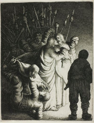 Christ pris, de La Passion - Jan Georg van Vliet