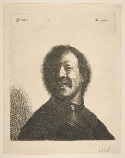 Homme riant dans une gorgerette, 1620-40 - Jan Georg van Vliet