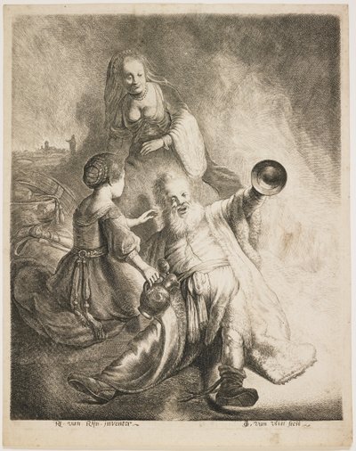 Lot et ses filles, 1631 - Jan Georg van Vliet