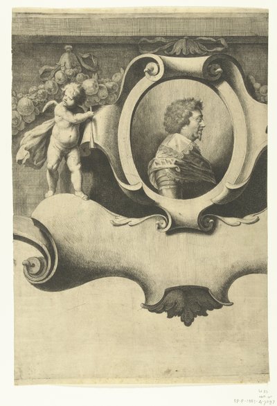 Siège de Breda (feuille avec portrait de Frédéric-Henri), 1637 - Jan Gerritsz. van Bronckhorst