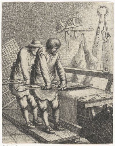 Tondeurs de draps - Jan Gillisz. van Vliet