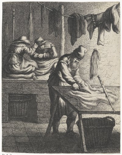 Tailleur (série Beroepen) - Jan Gillisz. van Vliet