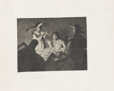 Groupe de musiciens (Les cinq sens) - Jan Gillisz. van Vliet