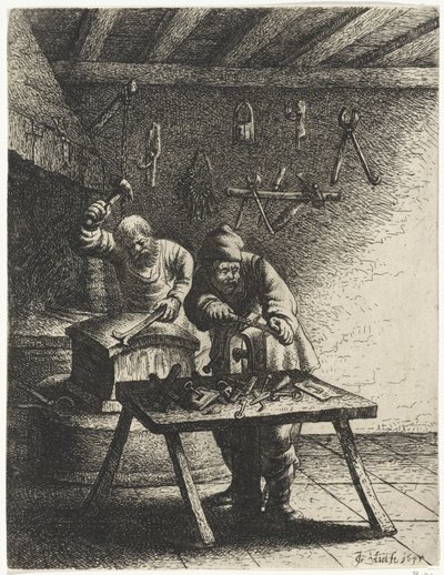 Serruriers (Métiers) - Jan Gillisz. van Vliet