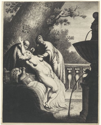 Suzanne et les vieillards - Jan Gillisz. van Vliet