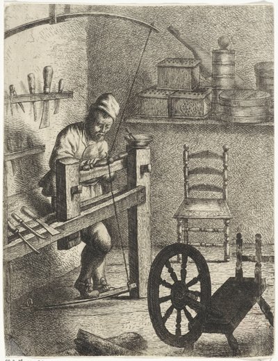 Travailleur à un tour - Jan Gillisz. van Vliet