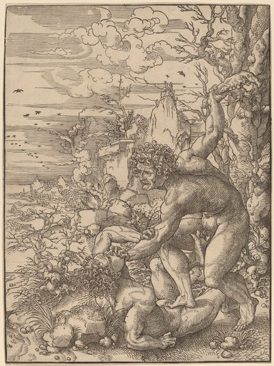 Caïn tuant Abel - Jan Gossaert
