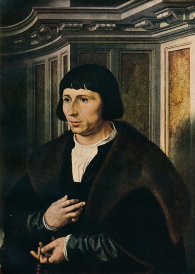 Homme avec un chapelet, vers 1525 - Jan Gossaert