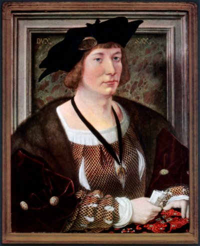 Portrait de Hendrik III, comte de Nassau-Breda, vers 1516-1517, 1927 - Jan Gossaert