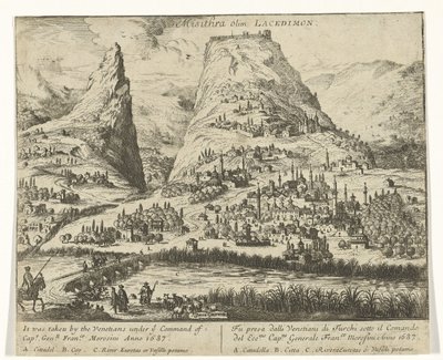 Vue sur Misithra (Misithra Olim Lacedimon) - Jan Griffier (I)
