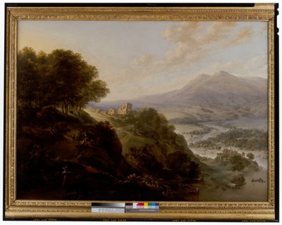 Paysage de rivière large - Jan Griffier