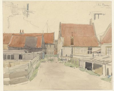 Maisons dans le quartier Vinkenbuurt, Amsterdam - Jan H.L. Hanau