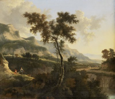 Paysage montagneux - Jan Hackaert