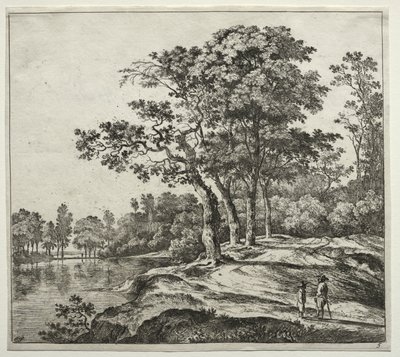 Les quatre arbres - Jan Hackaert