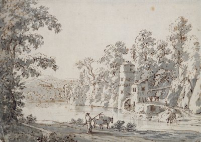 Le Moulin à eau près du gué - Jan Hackaert