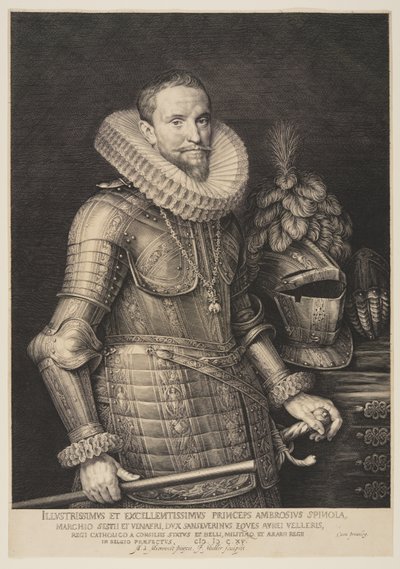 Ambrogio Spinola, commandant des armées espagnoles aux Pays-Bas - Jan Harmensz. Muller