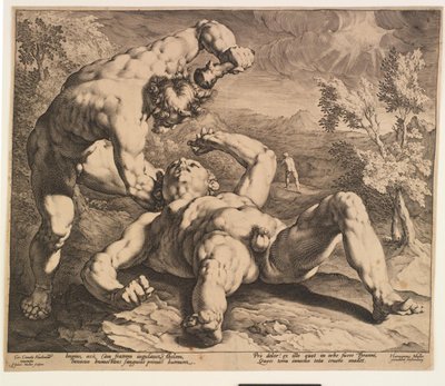 Caïn tuant Abel - Jan Harmensz. Muller