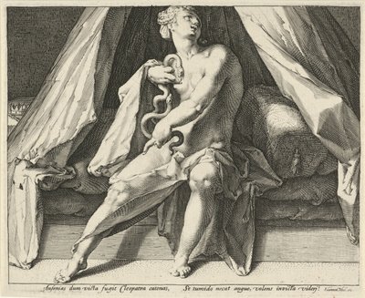 Mort de Cléopâtre - Jan Harmensz. Muller
