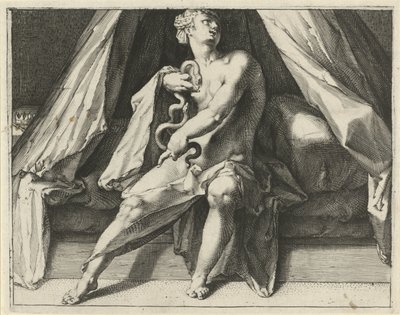 La mort de Cléopâtre - Jan Harmensz. Muller