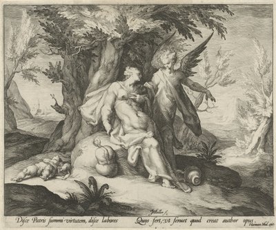 Agar et Ismaël dans le désert - Jan Harmensz. Muller