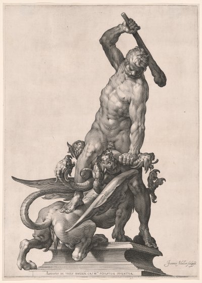 Hercule terrassant l