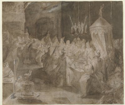 Le festin de Balthazar - Jan Harmensz. Muller