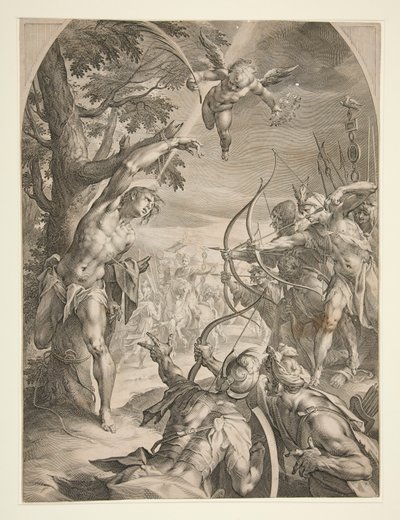 Martyr de Saint Sébastien - Jan Harmensz. Muller