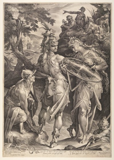 Minerve arme Persée - Jan Harmensz. Muller