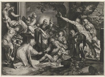 Résurrection de Lazare - Jan Harmensz. Muller