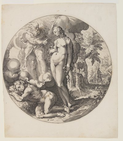 Le sixième jour, planche 7, de La création du monde - Jan Harmensz. Muller