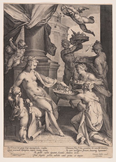 Vénus honorée par les nymphes - Jan Harmensz. Muller