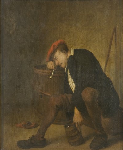 Homme dormant - Jan Havicksz (school of) Steen