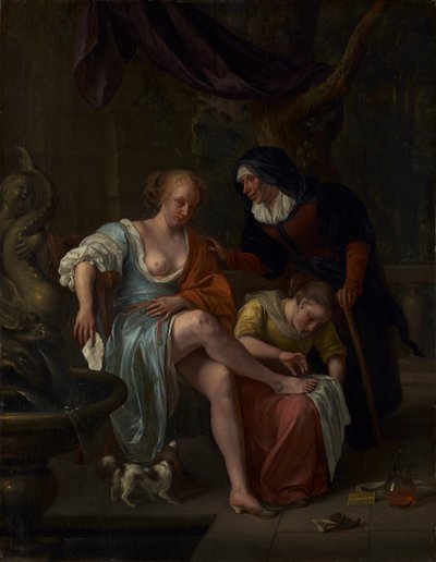 Bethsabée après le bain - Jan Havicksz. Steen