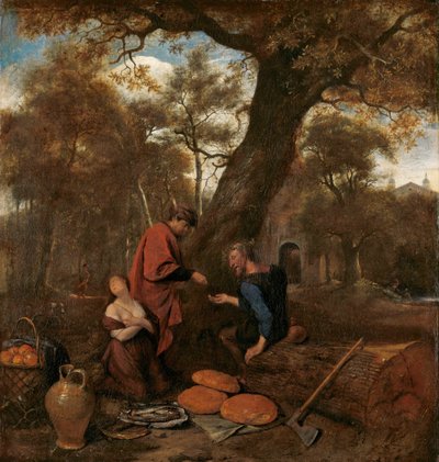Erysichthon vend sa fille Mestra - Jan Havicksz. Steen