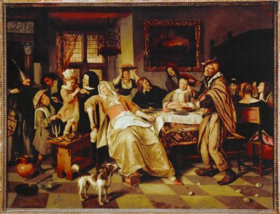 Gâteau de la fête des Rois - Jan Havicksz. Steen