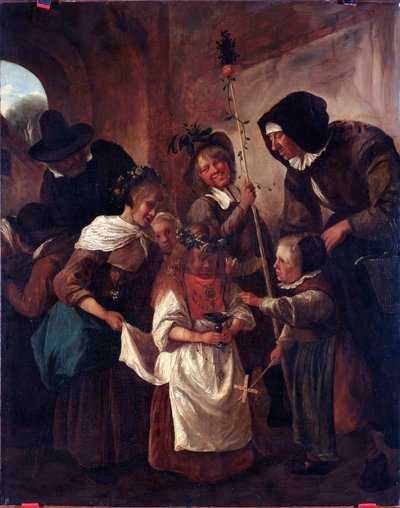 Fêtes de Pâques fleuries - Jan Havicksz. Steen