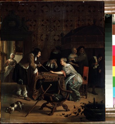 Joueurs de tric trac - Jan Havicksz. Steen