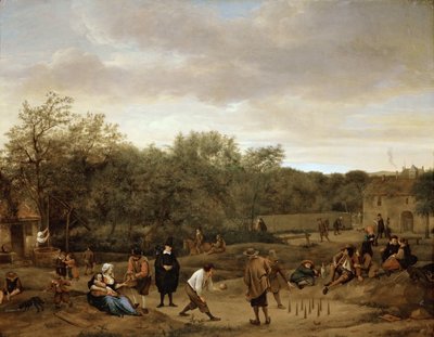 Paysans jouant aux quilles - Jan Havicksz. Steen
