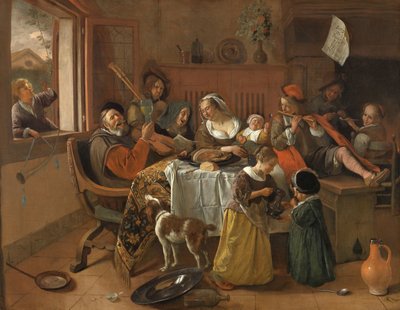 La joyeuse famille - Jan Havicksz. Steen
