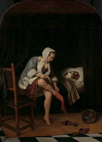 Femme à sa toilette - Jan Havicksz. Steen