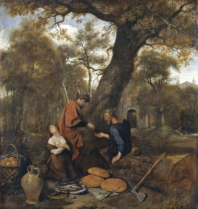 Erysichthon vend sa fille Mestra, 1660 - Jan Havickszoon Steen