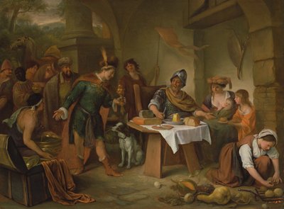 Manius Curius Dentatus et les ambassadeurs samnites - Jan Havickszoon Steen